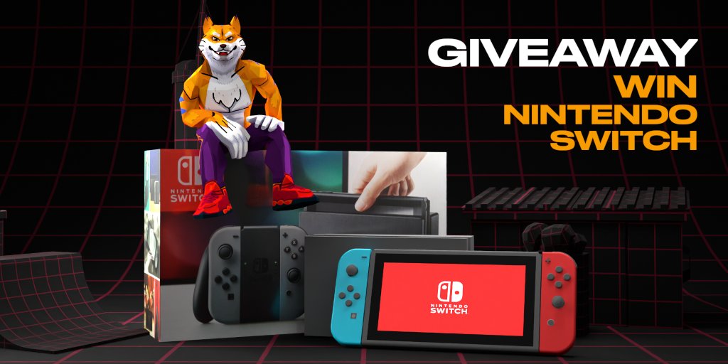 dogioh's tweet photo. We’re giving away free Nintendo Switch to one lucky winner on March 18, 2022. ✅ 

👉Retweet this; 
👉Be @dogioh follower; 
👉Tag 1 friend;
👉Join our Telegram group (https://t.co/J9WZcw6xhn).

All taxes and shipping to any country are covered. ✅✈️

Good luck. 🧨

#giveaway https://t.co/yKyDHlbzmC