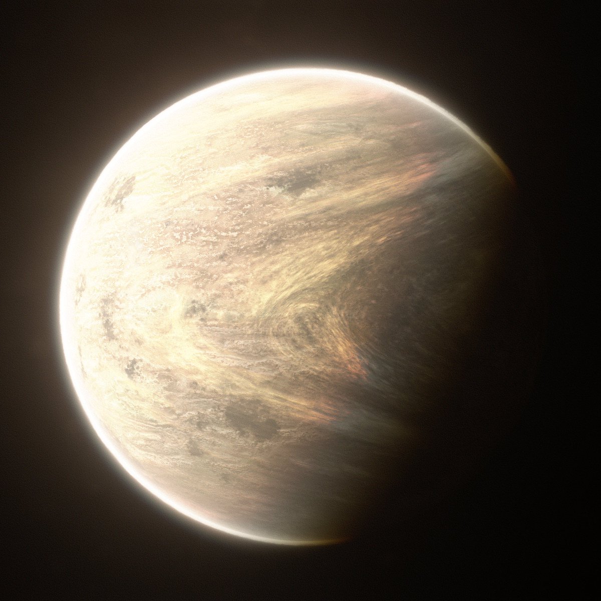 Astrare_Art's tweet photo. Introducing Speramus.
🔥Hot planet with dense atmo.
From #CelestialGems #CleanNFT #SpaceArt collection.
Animation and @objktcom link below. https://t.co/YPslexnyz9