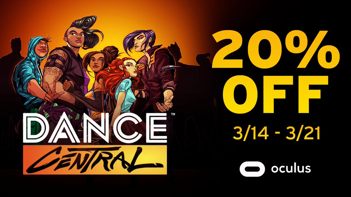 Dance Central is 20% Off in the Oculus store. Pick it up today!