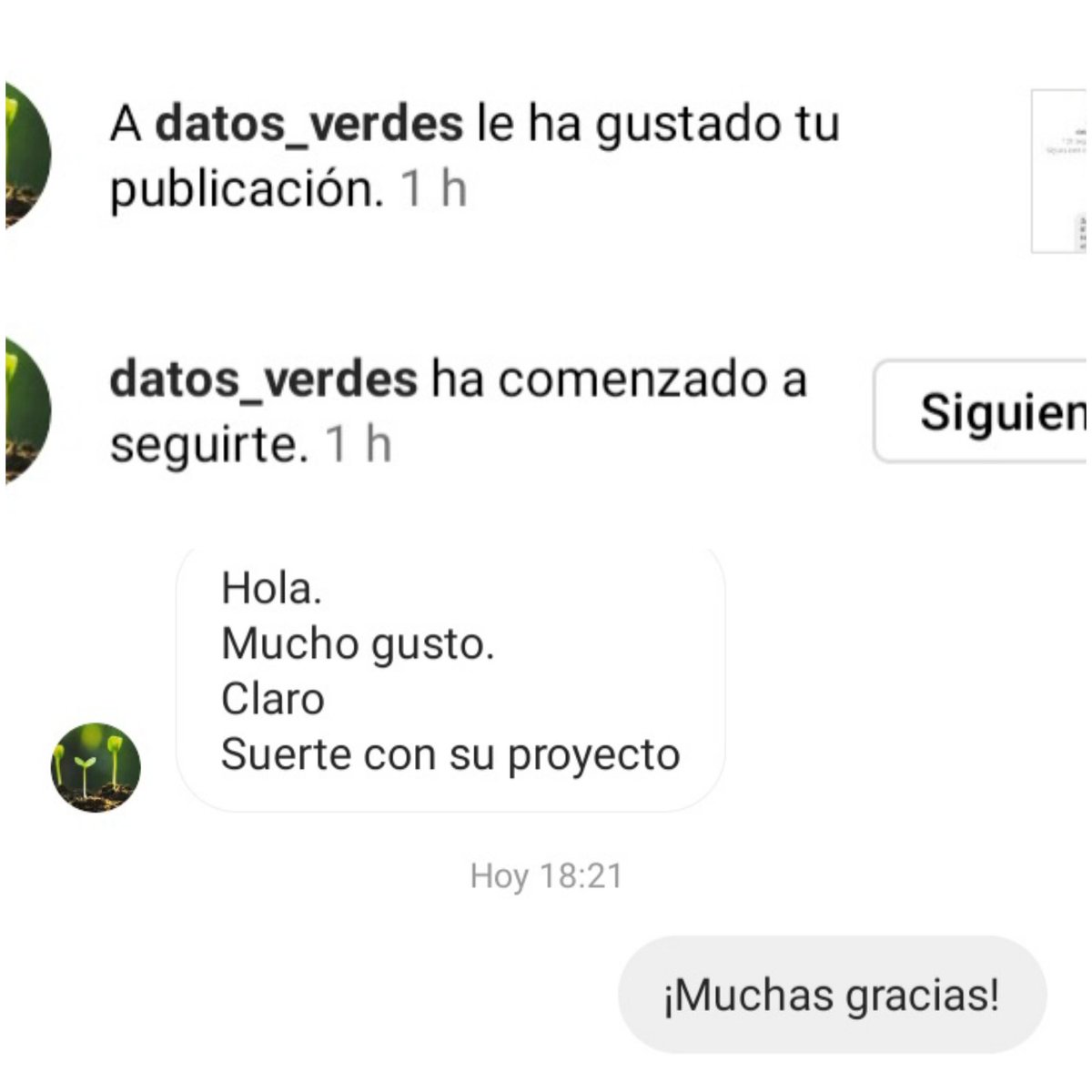 MailVerde's tweet photo. .@2esoalgabcitri  ¡Nos han contestado y han empezado a seguirnos! Estamos muy agradecidos de verdad. #medioambiente #ecologia #ods #agenda2030 https://t.co/zkyU5aFEY1