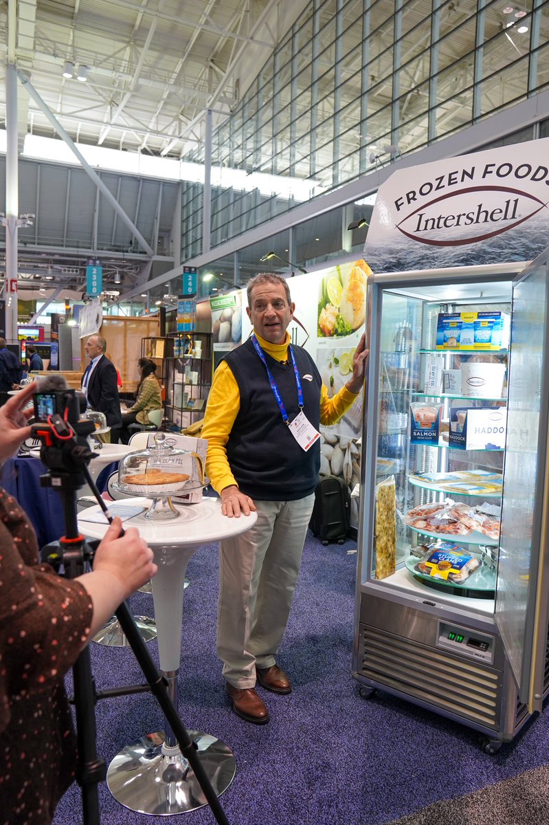 InnovateGlosta's tweet photo. Several #Gloucester companies are at the @SeafoodExpo_NA right now in #Boston. It’s the first expo in two years.  The expo is the largest in North America and brings together buyers and suppliers from around the world. #SENA22 @SeafoodSource @VisitMA https://t.co/GfmlOT650C