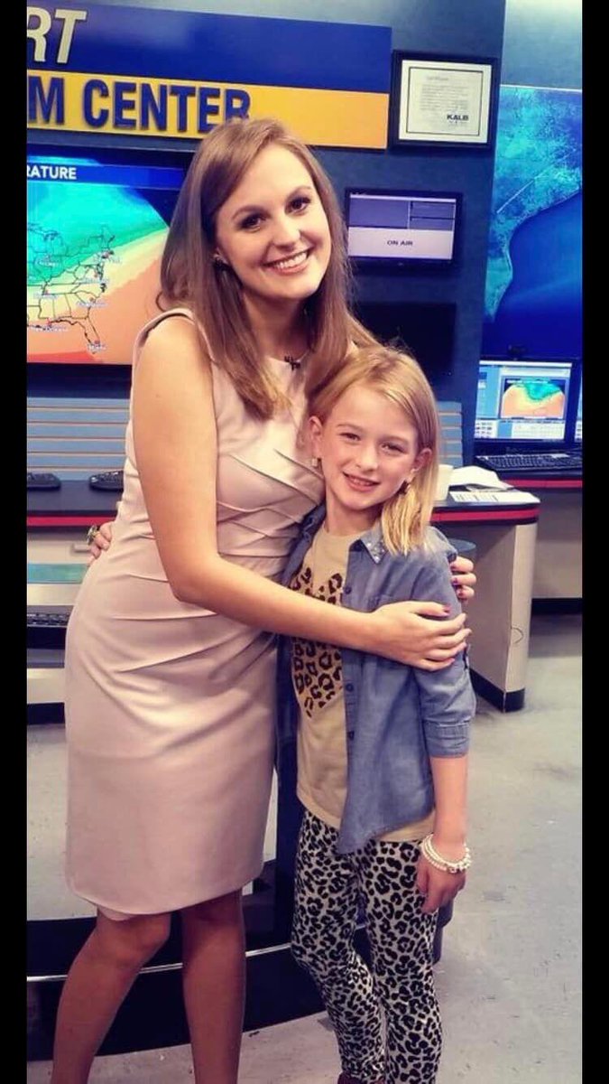 AdaleighonFox7's tweet photo. It is Dress for STEM day, where female Meteorologists across the country wear purple to encourage young women to pursue more careers in science, tech, engineering, and math.
I'm off work today, so here is a throwback. #DressForSTEM #fox7 https://t.co/v8db8FPtiJ