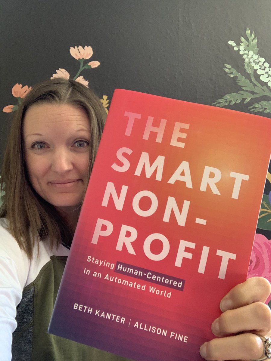 Wahoo! I received my copy of The Smart Nonprofit by ⁦<a href="/kanter/">life</a>⁩ and ⁦<a href="/Afine/">Adamek fine</a>⁩! In her review, <a href="/halileenyc/">Hali Lee</a> wrote, “… this book enables people to listen more, relate more, build, plan, and dream together more—to be, in fact, more human.” Ummmm, yes, please!