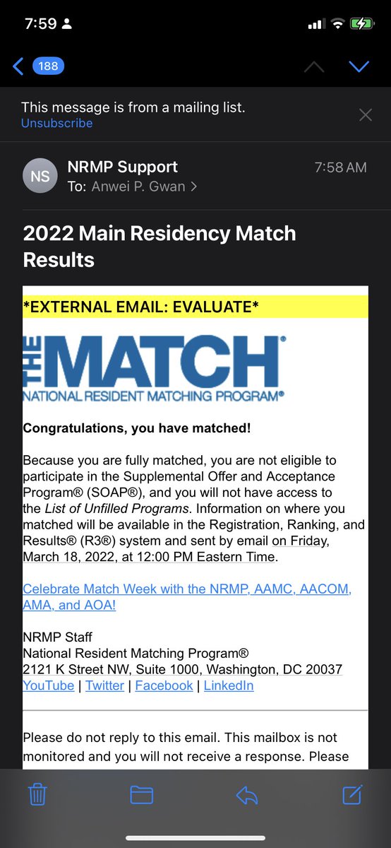 It’s a Match!!!! I’m going to be an OBGYN! 😭😭 #Match2022 #obgyntwitter #gyngang