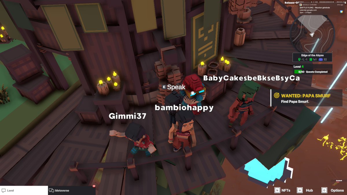 reneperol's tweet photo. @TheSandboxGame I just participated in the daily #SandboxAlphaS2Contest for a chance to earn up to 1,000 $SAND! Starting March 11 - Find Papa Smurf. Check out my screenshot below! 👇 #SandboxAlphaS2 https://t.co/wh9Oer7UoZ