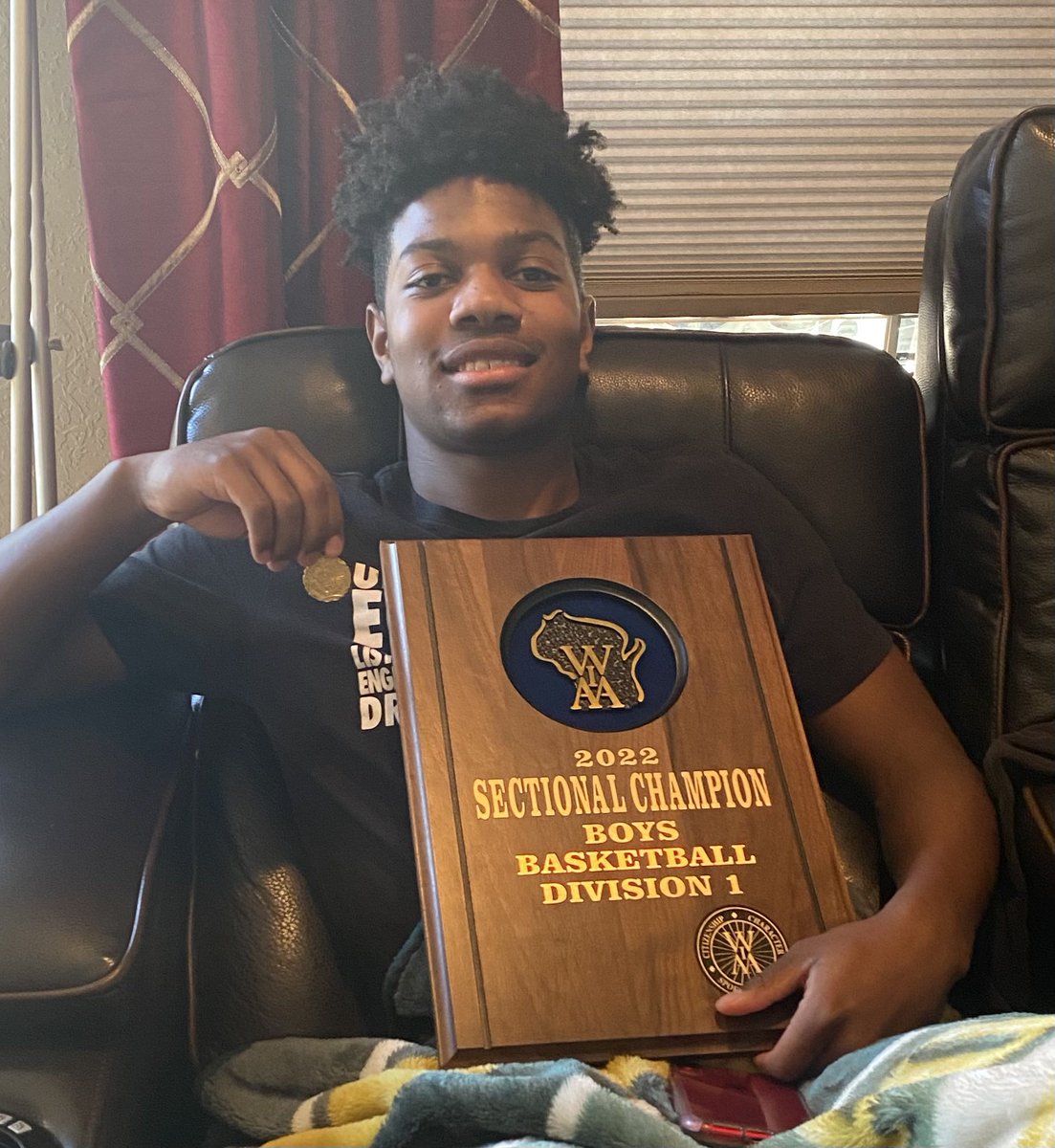 To Grant Martin: you are without question one of the biggest reasons we are in this position as a TEAM, STATE BOUND!!  Senior Leader, Sniper, great Teammate, great Person, 100% commitment. We got this for you!