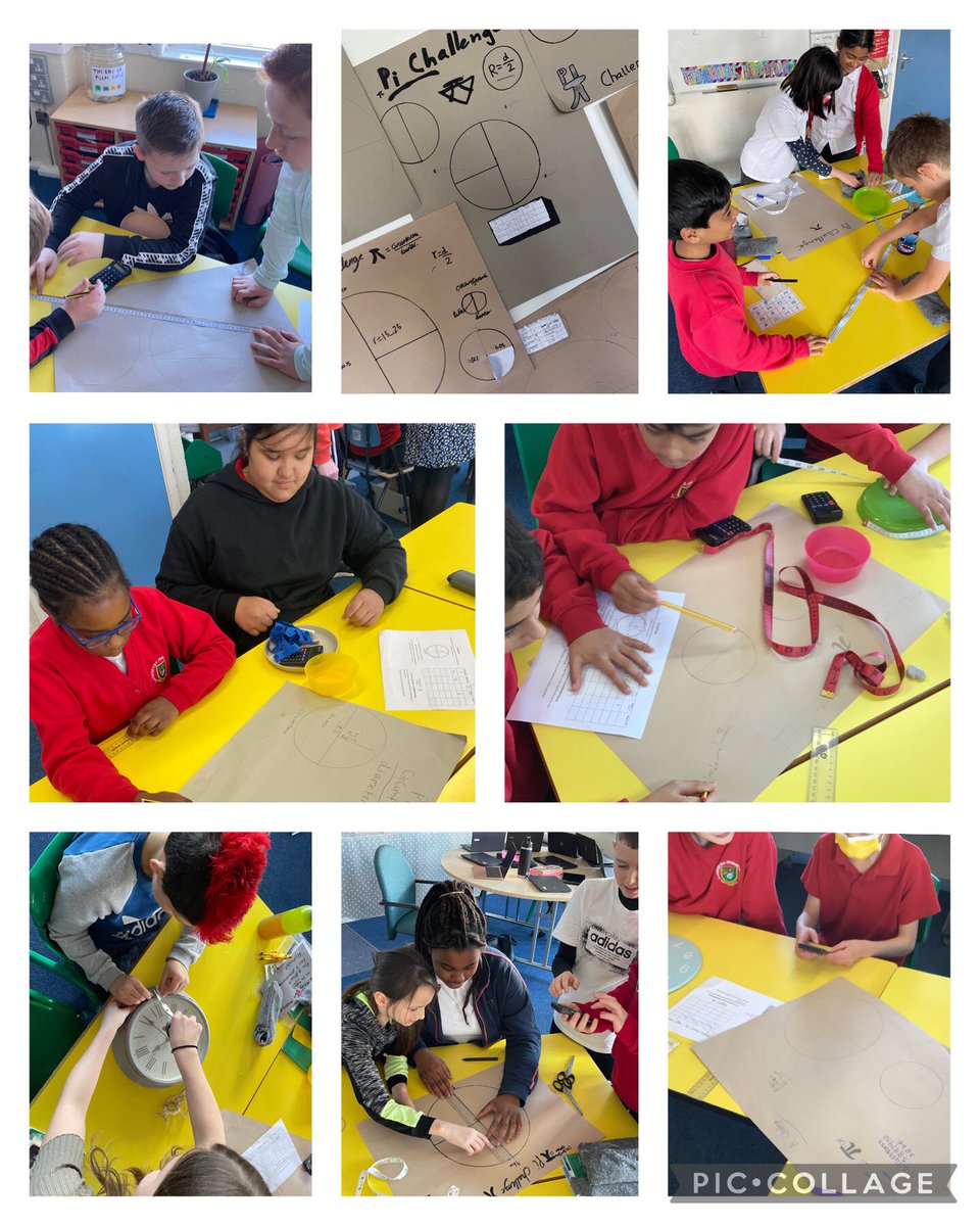 Llan_Prim_Sch's tweet photo. Year 6 worked collaboratively today to complete their Pi Challenge! New vocabulary and concepts were embraced by our ambitious learners. @voice21oracy @nrichmaths #piday2022 #oracyinmaths https://t.co/hiU74CK9xY