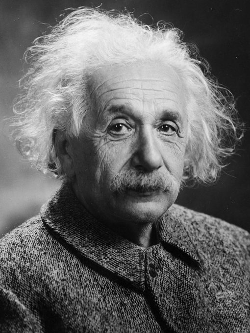 RT @JeffreyGuterman: Albert Einstein was born on this date March 14 in 1879. Photo by Orren Jack Turner. #OTD https://t.co/3Zf58nF5a0