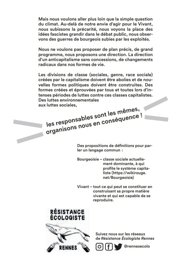 Résistance Écologiste Rennes tweet media