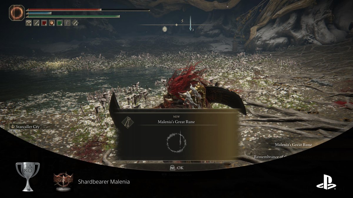 Mavkwon's tweet photo. ELDEN RING™
Shardbearer Malenia (SILVER)
#PlayStationTrophy #PS5Share, #ELDENRING https://t.co/392V7Pniid
