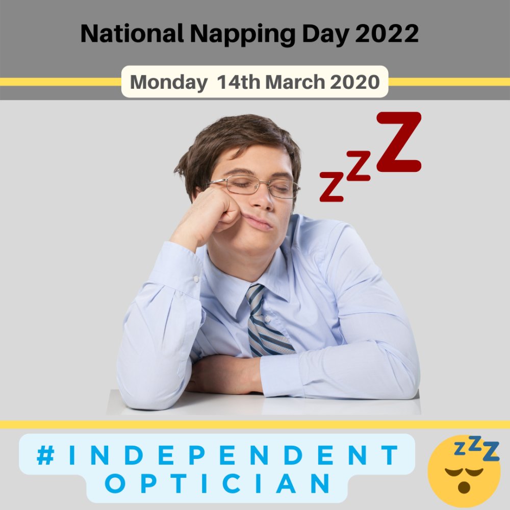 The Vision Centre on Twitter "It's National Napping Day today. If you