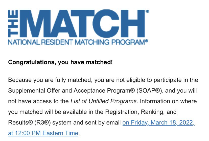 🅿️ushin Ortho🅿️aedics - Thank you to all the mentors, friends and family along the journey. See y’all at work. #Match2022 #CouplesMatch #orthotwitter