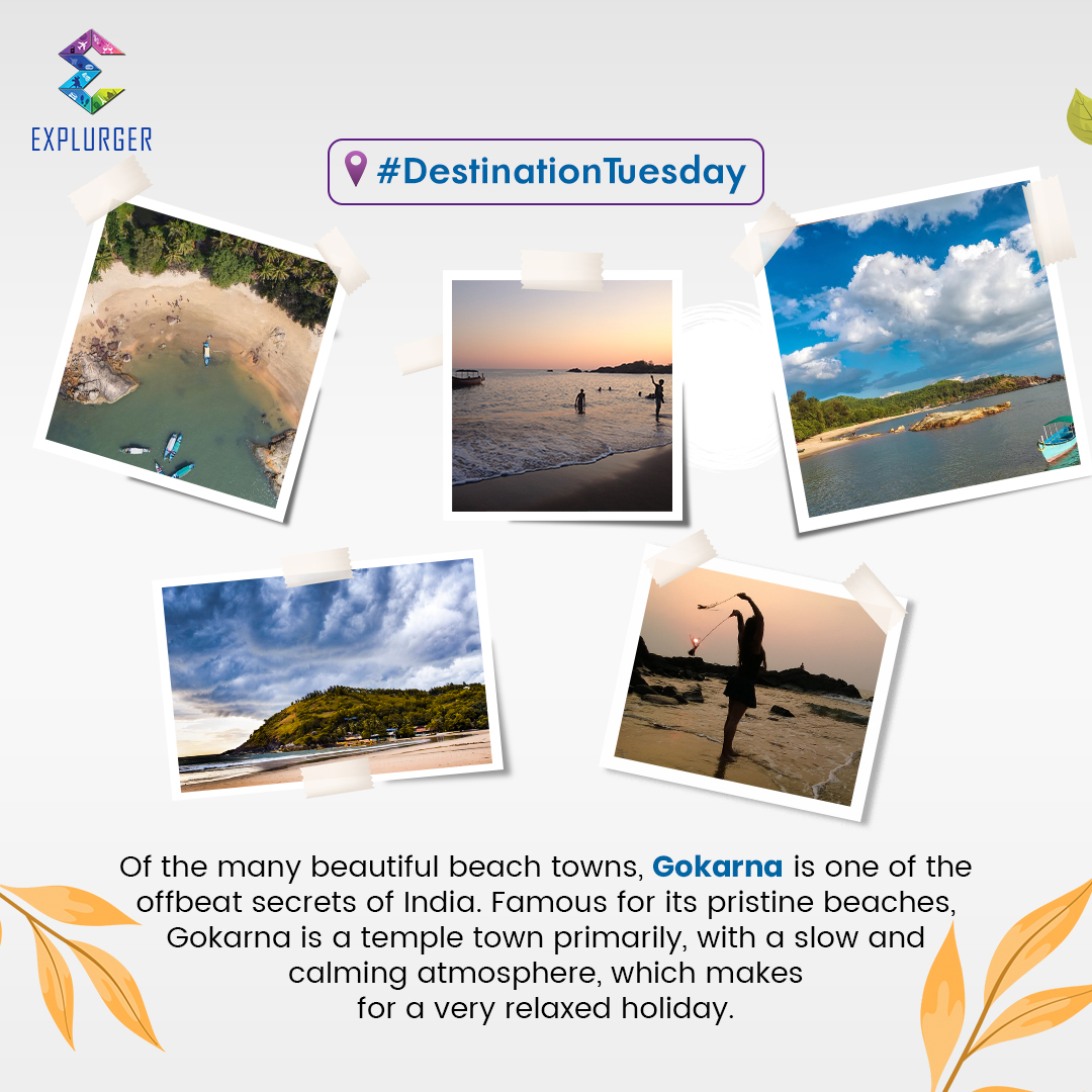 explurger's tweet photo. A Hindu pilgrimage town in Karnataka and a newly found hub for beach lovers and hippies, Gokarna is a favorite among travelers who seek a peaceful vacation.
#Explurger #DestinationTuesday #BucketList #Nature #Gokarna #Karnataka https://t.co/TRBsrxIxR9