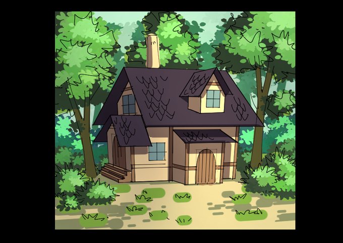 次のCG集の背景
外観は3Dで組めるかわからないけど、せめて屋内くらいはblenderで頑張りたい
ムリだったら作画でなんとかしよう 