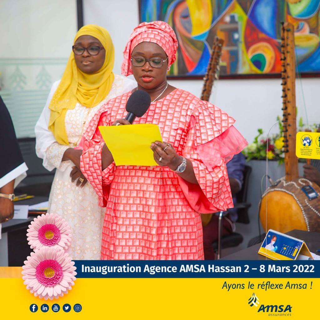 AmsaAssurances's tweet photo. Passez en revue les temps forts de l’Inauguration de l'Agence AMSA Hassan 2 – 8 Mars 2022.
Téléphone : 33 839 36 00
#Amsa #Amsaassurances #Senegal #reflexeamsa https://t.co/p4wgzzDdtP