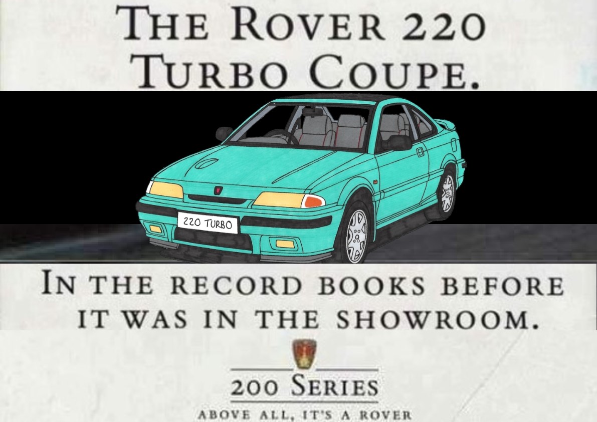 CustomCvd's tweet photo. Hi all, here's another, what you think?😊#rovergroup #rovercars #roverr8 #rovertomcat #rover200 #rover220turbo #rovercoupe https://t.co/ntM1FmdbJD