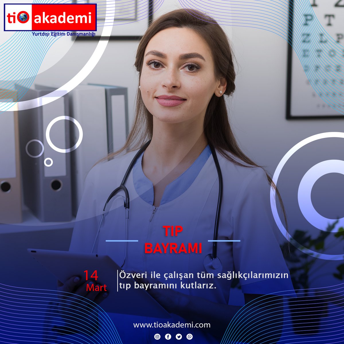 Özveri ile çalışan tüm sağlıkçılarımızın tıp bayramını kutlarız. #14mart #14marttıpbayramı #yurtdisiegitim #yurtdışıeğitim #eğitim #yurtdışı #danışmanlık #üniversite #yükseklisans #doktora #foundation #alevel #onlineeğitim