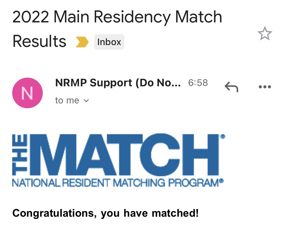 I'm going into Pediatrics 💪🏼#PedsMatch22 #IMG #MedTwitter