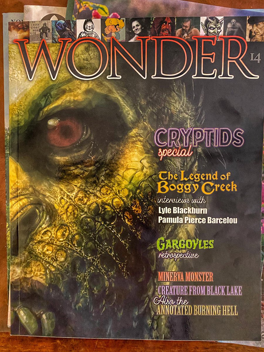 LegendBoggy's tweet photo. Thank you #Wonder Magazine #TheLegendofBoggyCreek #CharlesBPierce #cryptids @BlackburnLyle @jason_blum https://t.co/iKQZ94O36L