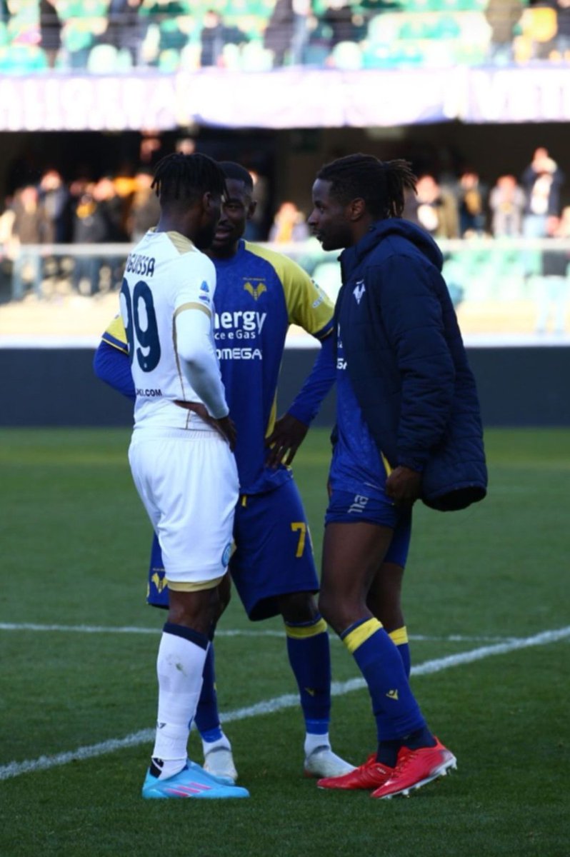 thesportscliq's tweet photo. This can be midfield trio of the Indomitable Lions 
Zambo Anguissa (Napoli)
Adrien Tameze (Hellas Verona)
Martin Hongla (Hellas Verona) https://t.co/IPprChwlCI
