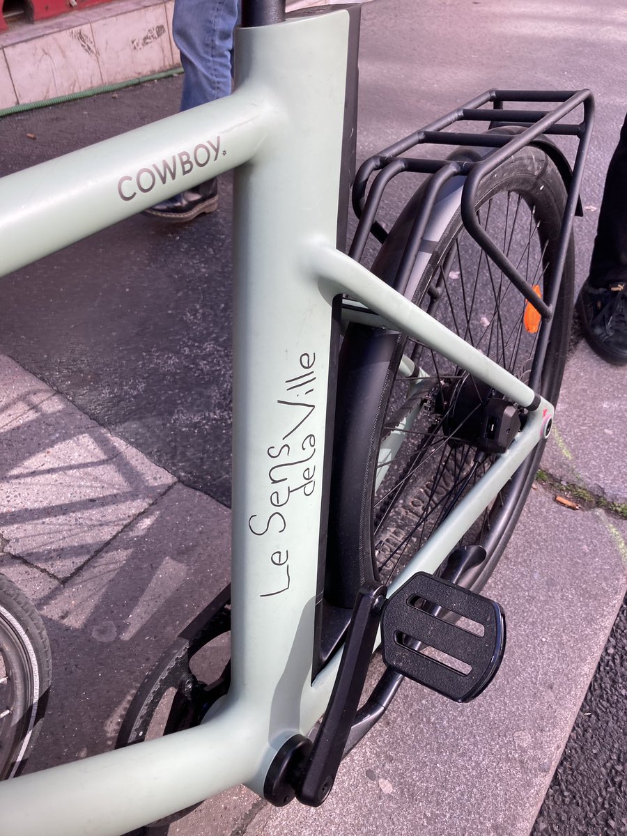 Notre flotte de vélos de fonction a son fleuron !