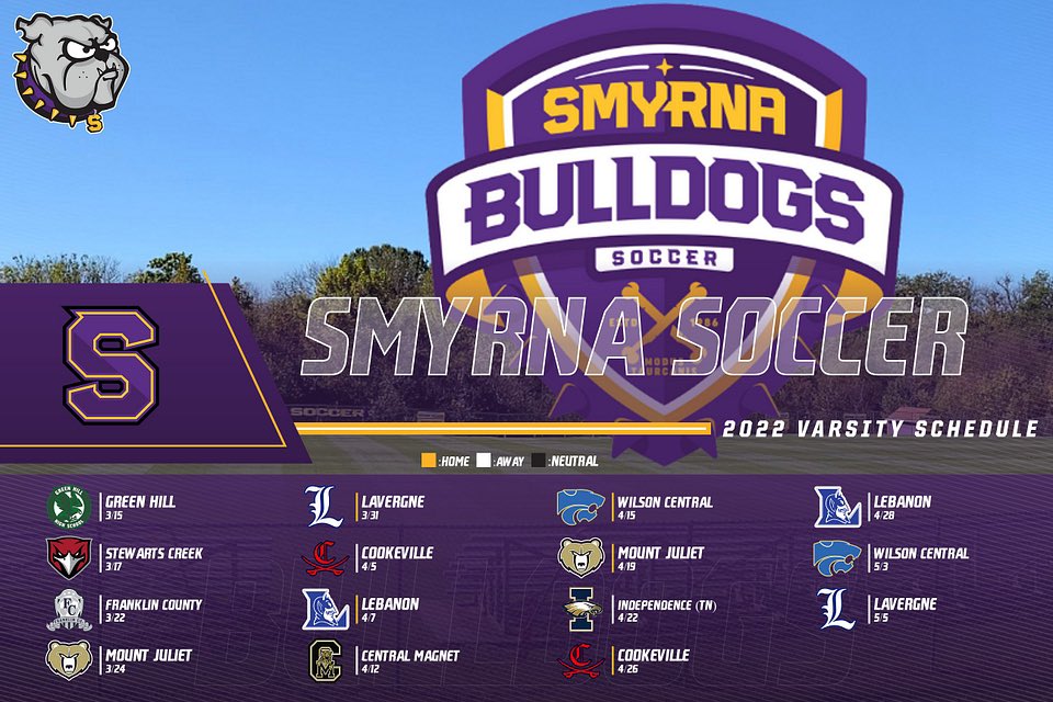 smyrna_soccer's tweet photo. Itโs here!!! It all counts moving forward ๐ค #letsgo #goingfor4 #onlyoneshs @smyrnaathletics @SmyrnaBulldog https://t.co/6Z0PavQOYj