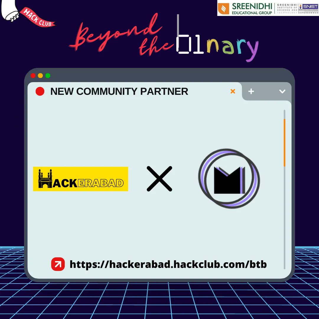 Presenting our latest community 
<a href="/MichiSpotlight/">MichiSpotlight</a> Glad to have your support for the show! 🙌

RSVP Now: hackerabad.hackclub.com/btb