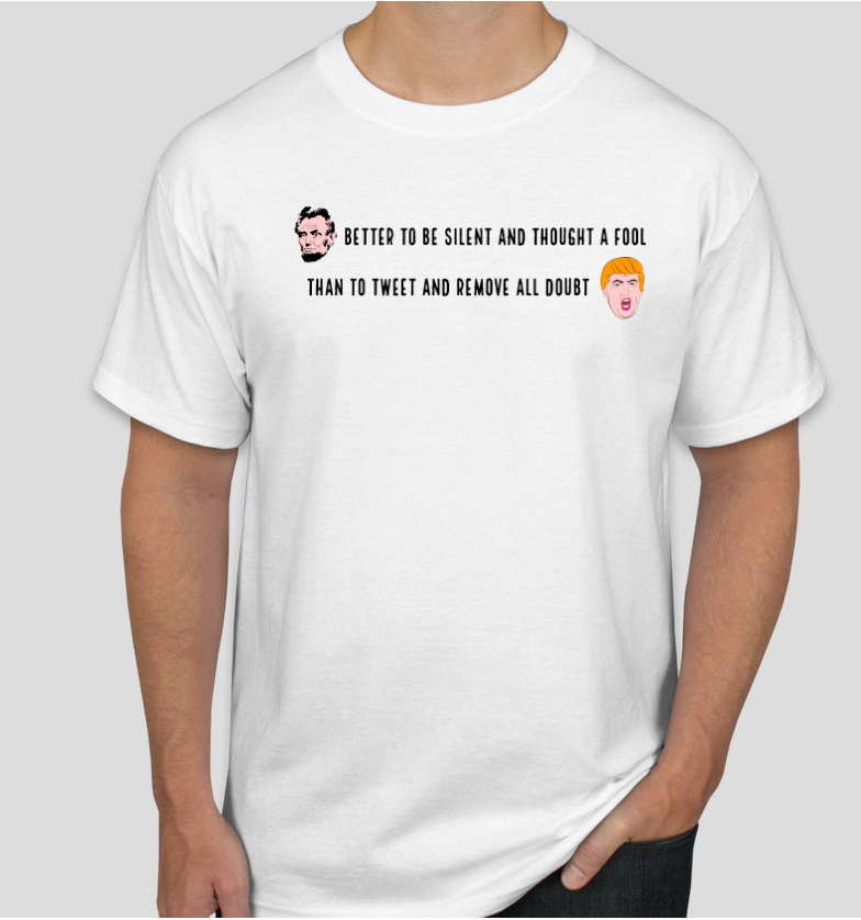 DaasFq's tweet photo. My most and least favorite Presidents on the same shirt!

See more of my fun shirt designs here:
https://t.co/cRxzMEqGZp https://t.co/fbX2kp8guf