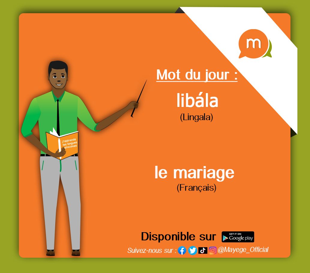 mayege_official's tweet photo. Mot du jour ✍🏼

Apprenons la langue Lingala ensemble

#Lingala #fufulde #Mayege https://t.co/eDqd8IOdM5