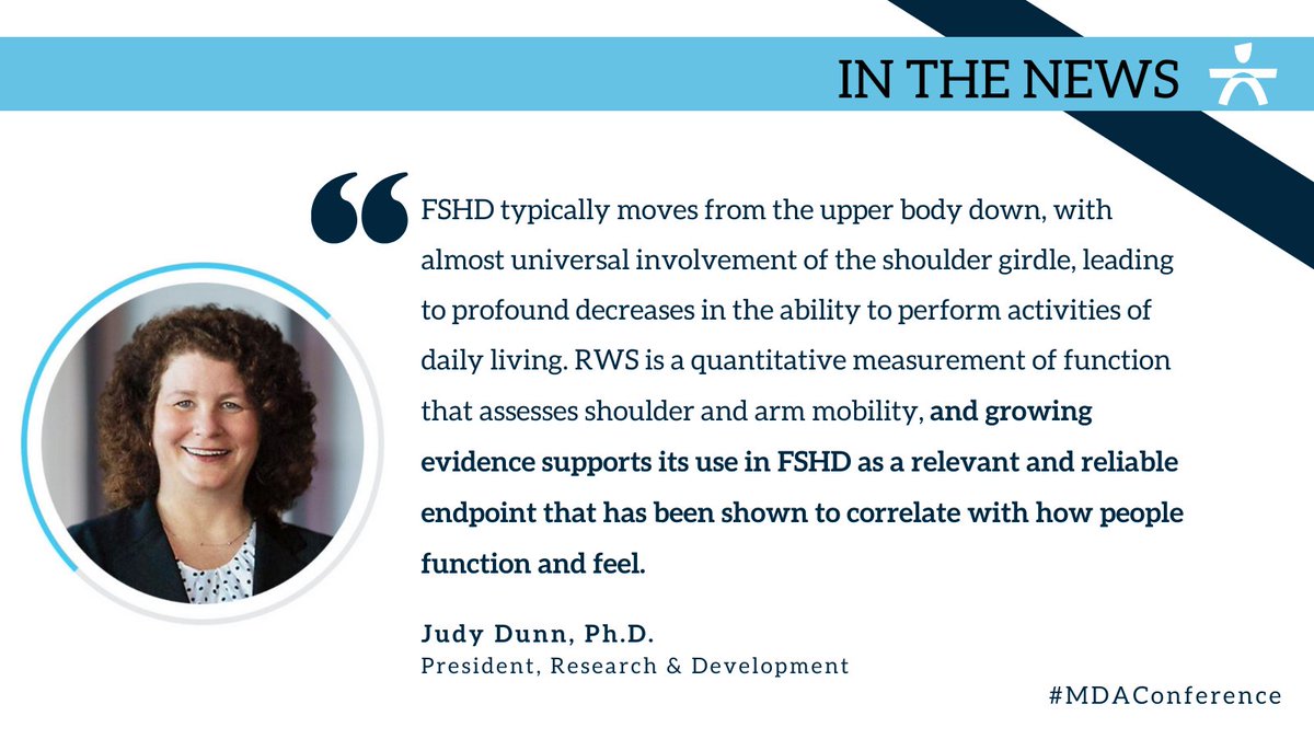 FulcrumTx's tweet photo. The #FULcrew is in Nashville for the 2022 @MDAorg Clinical & Scientific Conference. We'll be presenting data highlighting Reachable Workspace (RWS) as a relevant functional endpoint in facioscapulohumeral #musculardystrophy (#FSHD). See our press release: https://t.co/WWA5lD1dsT https://t.co/RZ1bnLXETz