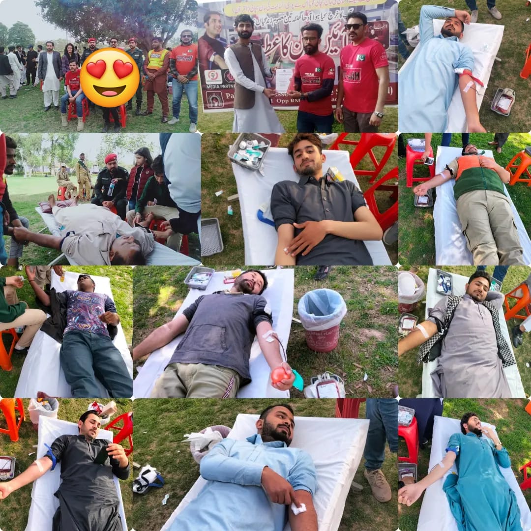 HadiqaaHussain's tweet photo. الحمدلللہ 
آج ٹیم سرعام اسلام آباد نارتھ اور اسلام آباد ویسٹ نے مختلف تنظیموں کے تعاون سے بلڈ ڈونیشن کیمپ کا انعقاد کیا جس میں عوام اور جانبازوں کی  بڑی تعداد نے شرکت کی اور خون کے عطیات دیے۔ اللّه پاک قبول فرمایں.
@iqrarulhassan https://t.co/2sISIeiYBu