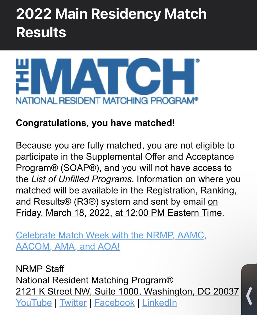 AliyaFeroeMD's tweet photo. BLESS. I’m going to be an orthopaedic surgeon!!!!! It’s happening!! #Match2022 #orthotwitter https://t.co/2C9tm92z0r