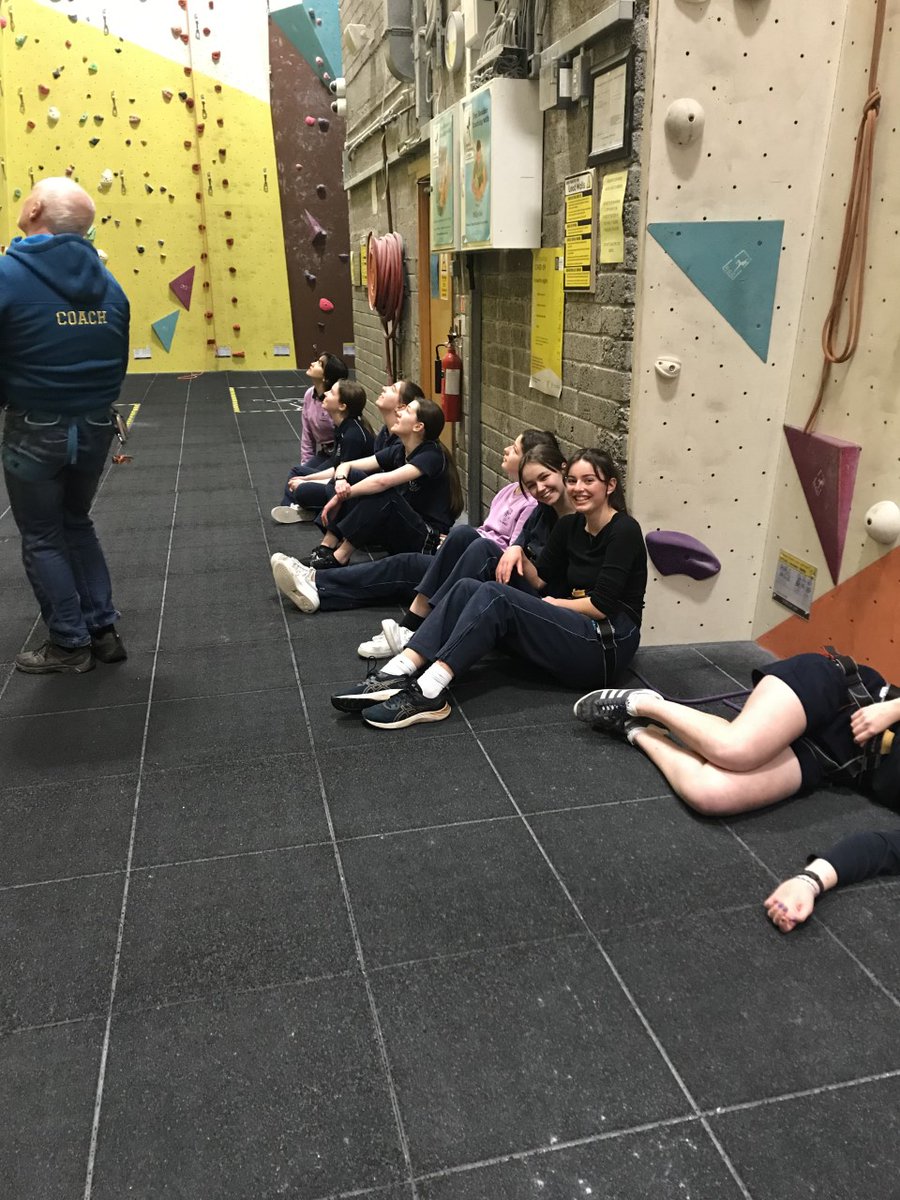 mtanville's tweet photo. Transition years enjoyed a day out at the Dublin Climbing Centre. #climbing #Transitionyears https://t.co/eEZMwGKA8c