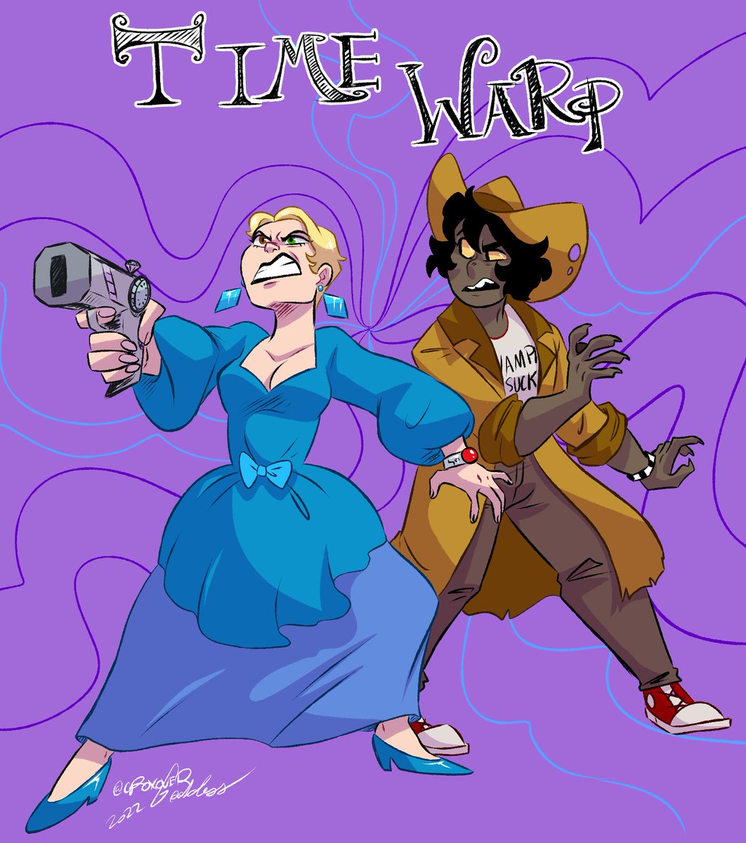 "does Middleverse have villains?" 
Yes 
We have a Karen with a time machine
#middleversevirginia #webcomics 