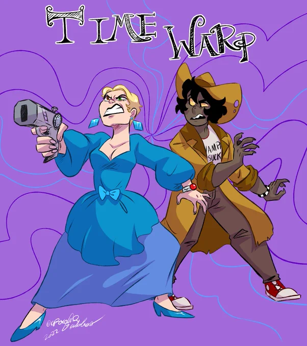 "does Middleverse have villains?" 
Yes 
We have a Karen with a time machine
#middleversevirginia #webcomics 