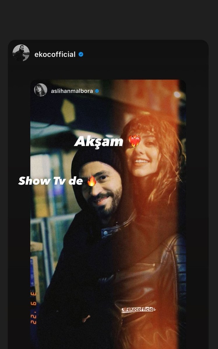 EAsadikohan's tweet photo. Birbirini tamamlayan iki tamamlayıcı🥺🧩
Bu akşam shotv de🎬
دوتا مکملی که همدیگه رو کامل میکنن🥰❤️
امشب در شو تیوی🥂
#EkinKoc 
#Aslihanmalbora
#Efley https://t.co/s4asvvdKfQ