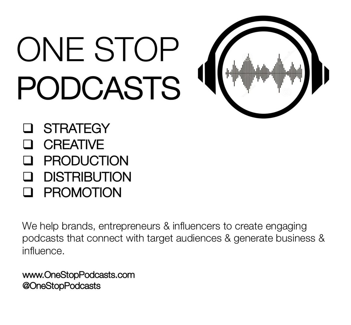 OneStopPodcasts tweet picture