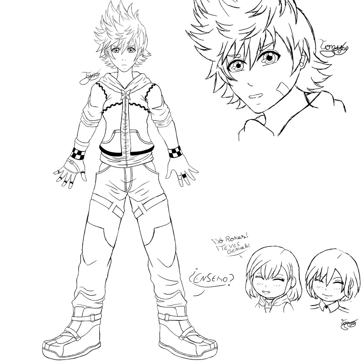 GravityInArt_'s tweet photo. Creo que solo tiengo que lo pinta...
Pero no tiengo miedo que algo va malo!

Ah bien que bielo Wip no? Roxas estas pefecto! Como las chicas miesmo hablaran jeje

#RoxasKh #KingdomHearts #Kh #Roxas #ArtistOnTwitter https://t.co/c0C2ESHbUv