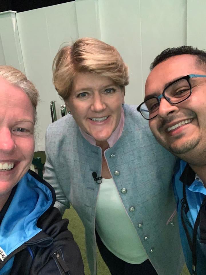 MFlyball's tweet photo. @clarebalding @iamradzi it was so good to see you @Crufts you made our experience even more special Thankyou 🙏🏽🙏🏽🙏🏽 https://t.co/uVNzn30fRr