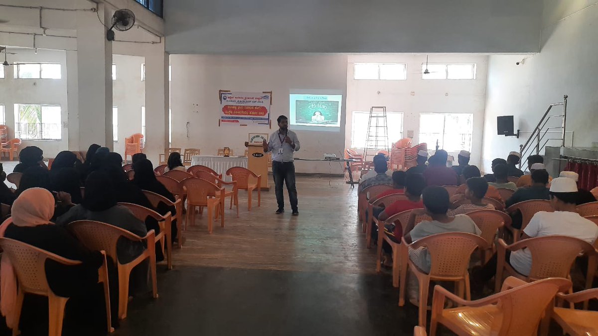 AccessKar's tweet photo. Access India Karnataka chapter and Kulur Muhyuddin Daff samithi jointly conducted a Motivational talk session at KMJM Hall Panjimogeru, kulur . Access India trainers Abdul khadar &amp; Mohammed Harfaz conducted Fear free exam and memory technique sessions on this occasion. https://t.co/yXBq0hbERm