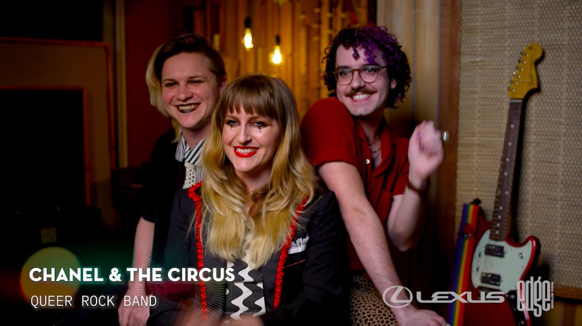 EdgeMediaNet's tweet photo. @Lexus  and EDGE are proud to present what drives the next generations of LGBTQ music creators and influencers with our Lexus NX Beat Video Series. On this episode, meet the queer group @ChanelSamson  and queer singer/songwriter @NunanSoares. #ad
See More https://t.co/WMcRFPUWRA https://t.co/9IavBIJBYw