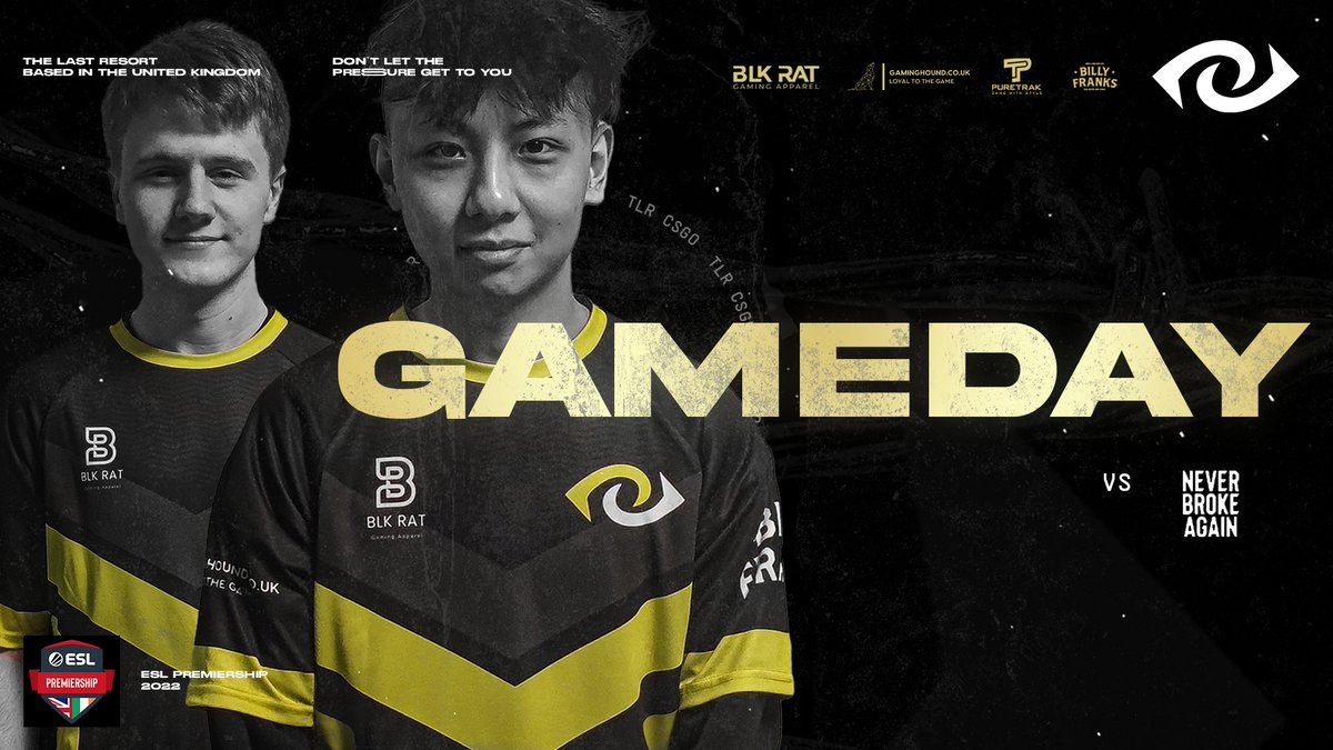 TheLastResort's tweet photo. 👀GAME TIME YOU SAY?👀
We're back in action in the @ESLUK Prem!
🕖Starts 7:00PM GMT
🆚 #NeverBrokeAgain
🔴https://t.co/IYVRC3JeZA
The roster:
@mrhuiii
@moshi_cs
@JayCMX_
@emyr_green
@MMS__CS
EZ W's only!! 🔥🔥
#ESLUK #TLRWIN https://t.co/yxEfBXThEO