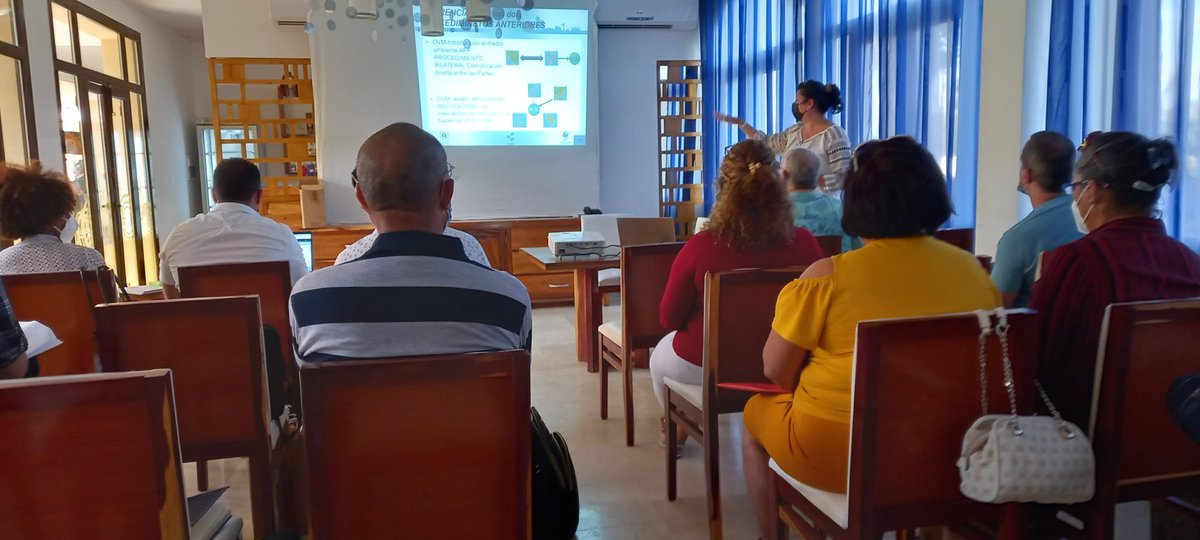 vianabril's tweet photo. Comienza el Ejercicio Estratégico que definirá hacia donde debe ir la Autoridad Nacional Reguladora Ambiental @OCitma con la introducción a uno de los 29  convenios internacionales en cuya implementación participa la ORSA, Protocolo de Cartagena 🌽🧬 @BCHCPB https://t.co/5aFyonRPE1