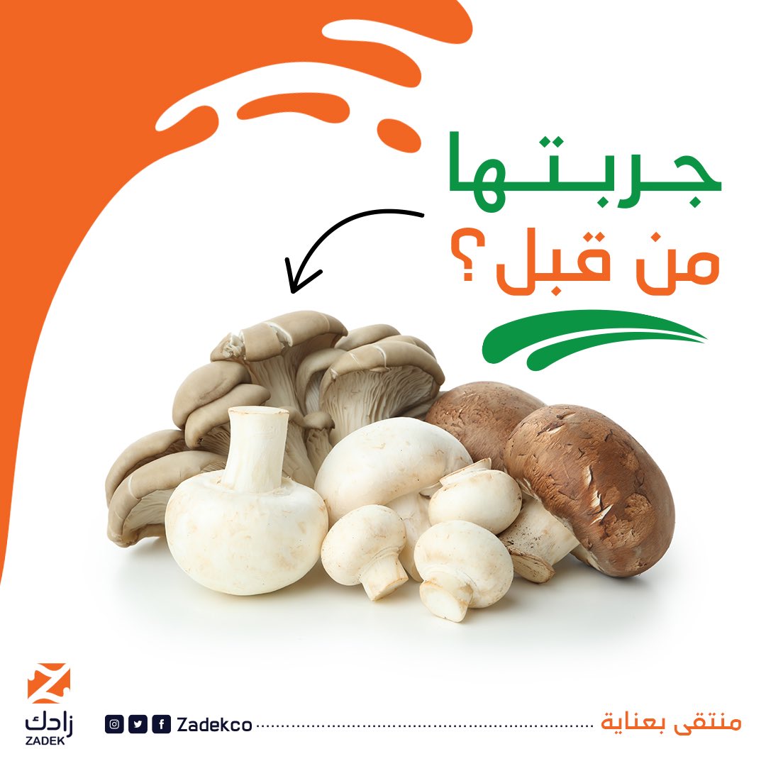 ZadekCo's tweet photo. في إيش تستخدمون الفطر المحاري؟

#زادك
#فائدة_ومعلومة https://t.co/1a45GsCV1J