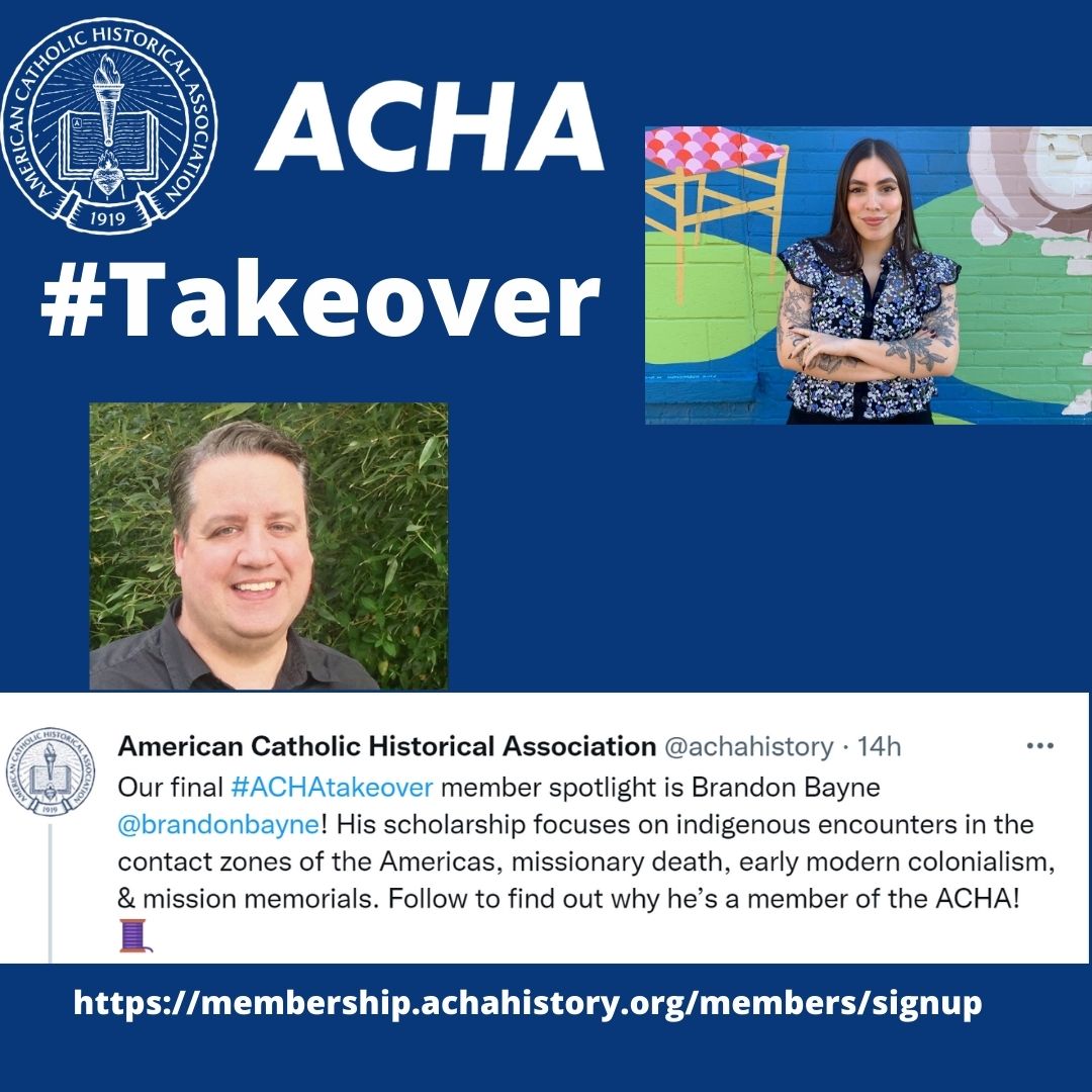 achahistory's tweet photo. Did you miss the conclusion of @emoprofessor 's #ACHAtakeover on Twitter? Well go on and catchup with @hillarykaell and @brandonbayne and find out about their scholarship and why they joined the ACHA. And while you're at it, #jointheACHA. https://t.co/YPFW2HEWaY https://t.co/x4NiMtP9gf