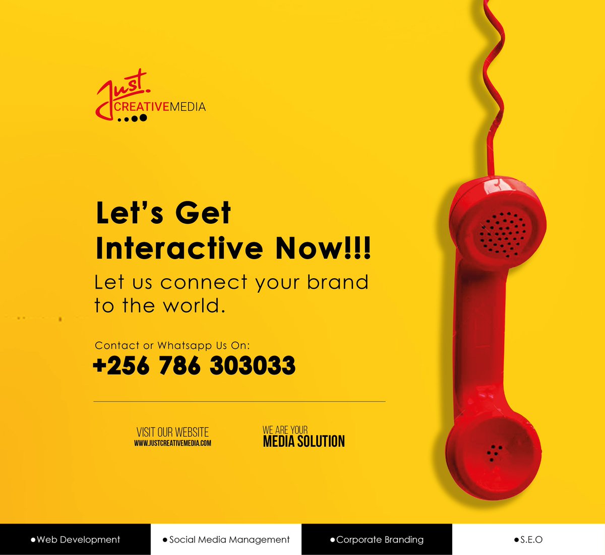 JustCreativeUg's tweet photo. Marketing has always been about connecting with your audience in the right place &amp; at the right time. Today, that means you need to meet them where they are already spending time &amp; that is on the internet. Connect with us. Let's connect your brand to the world.
#JustCreativeMedia https://t.co/5x3rZMFXP6