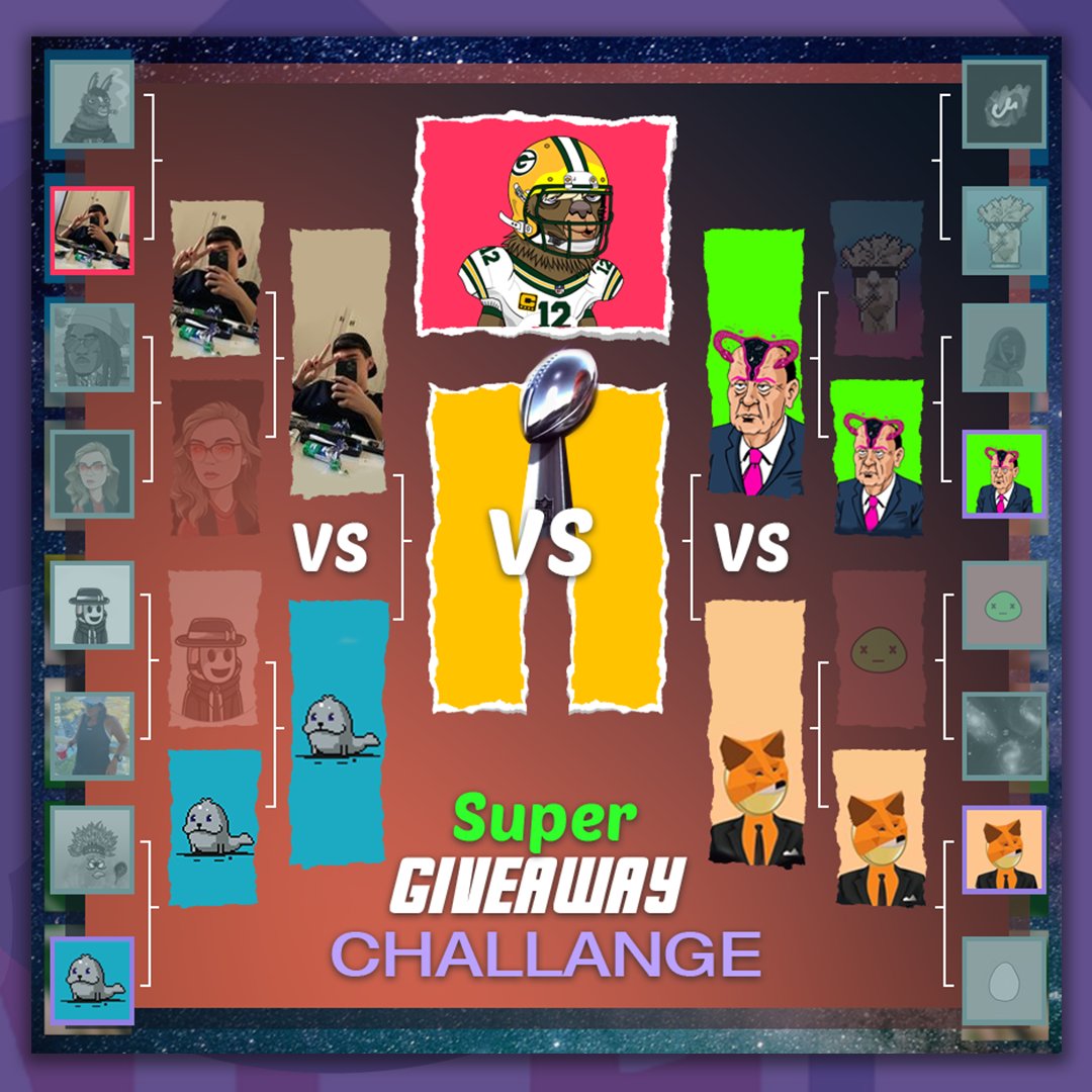 cryptollamaclub's tweet photo. 🔥 Super Challenge, a tournament where there will be 16 participants, don't miss the grand finale 🏆  - new phase - follow on instagram stories

👉- https://t.co/rgvmlcLmsi
____________
#cryptoart #digitalart #nftcollector #NFTshill #openseanft #nftpolygon #Giveaway #GiveawayNFT https://t.co/XNtGdSXxGk