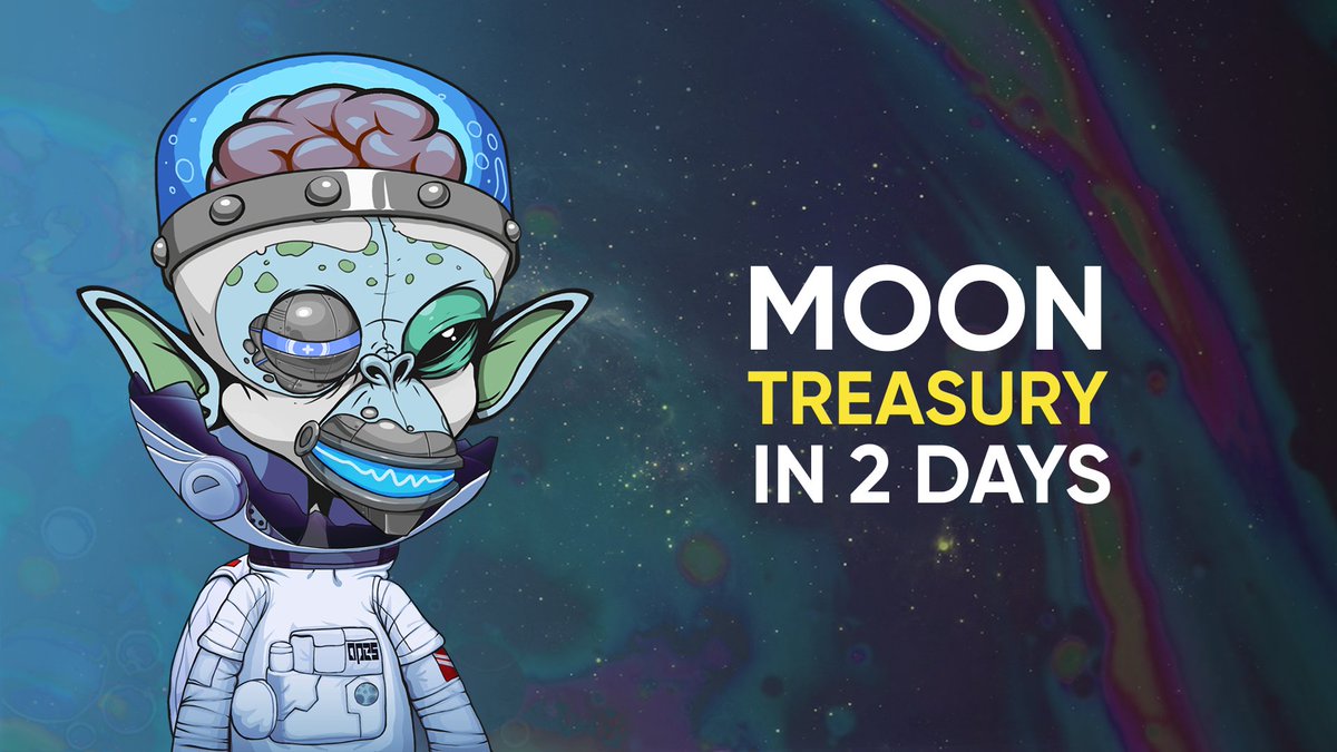 MoonApeLab's tweet photo. 👾MOON TREASURY LAUNCH IN 2 DAYS!👾

Minting the MAL Treasury grants you a one-time 15,000 ERC20 $MAL drop + 200 DAILY when staked!🔥

#MoonApeLab #MAL #malfam #P2E #NFT #NFTs https://t.co/A9t9ugrOOO