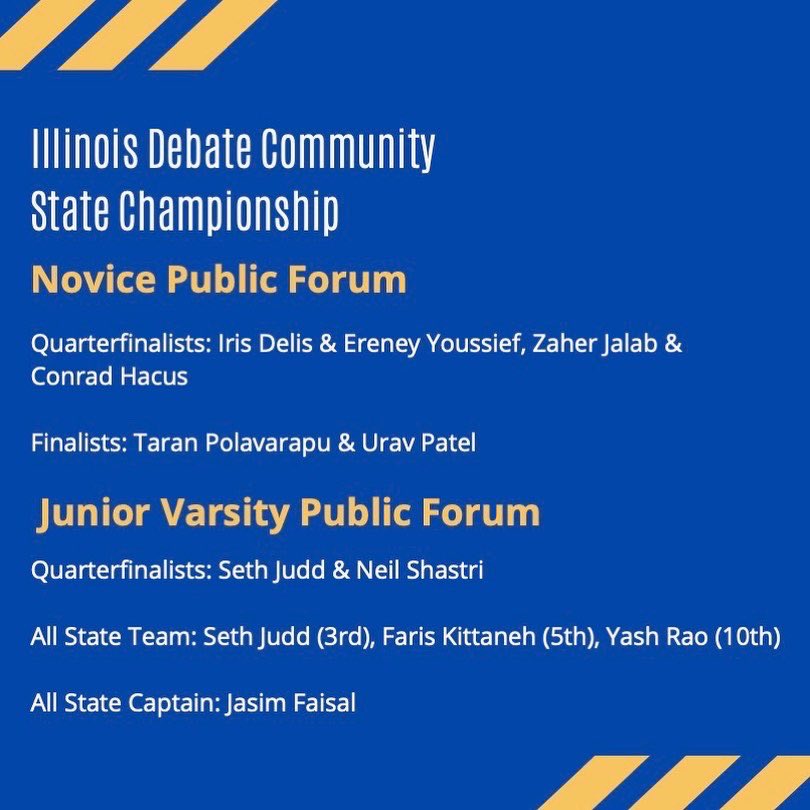 Carl Sandburg Debate Team tweet media