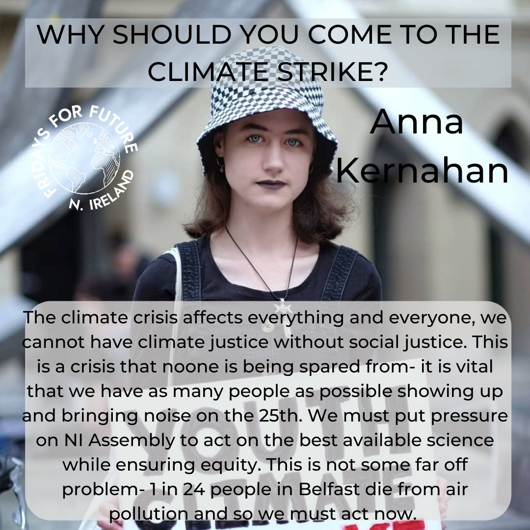 WHY SHOULD YOU JOIN THE CLIMATE STRIKE ON THE 25TH OF MARCH? Heres Anna‘s reason for joining:

#FridaysForFuture #ClimateCrisis #climatestrike #peoplenotprofit #protest